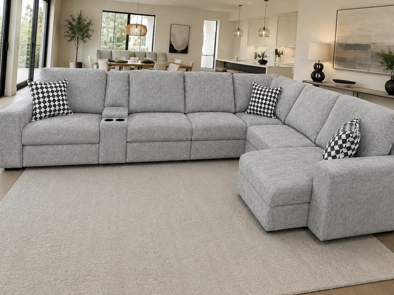 Calgary Dove Sectional